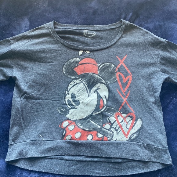 Grey Minnie Mouse Sweater - Picture 2 of 3